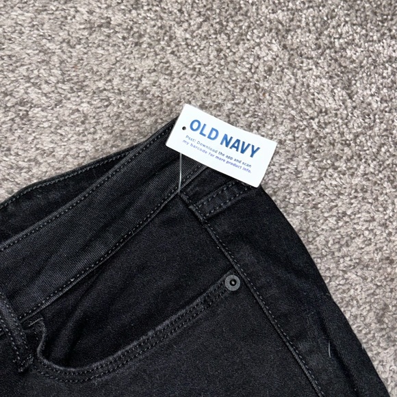 Black Pop Icon Skinny Old Navy Jeans Size 22 - Picture 3 of 5
